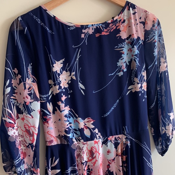 Anthropologie- Yumi Kim 3/4 Sleeve Maxi Dress- Size S - Picture 4 of 4